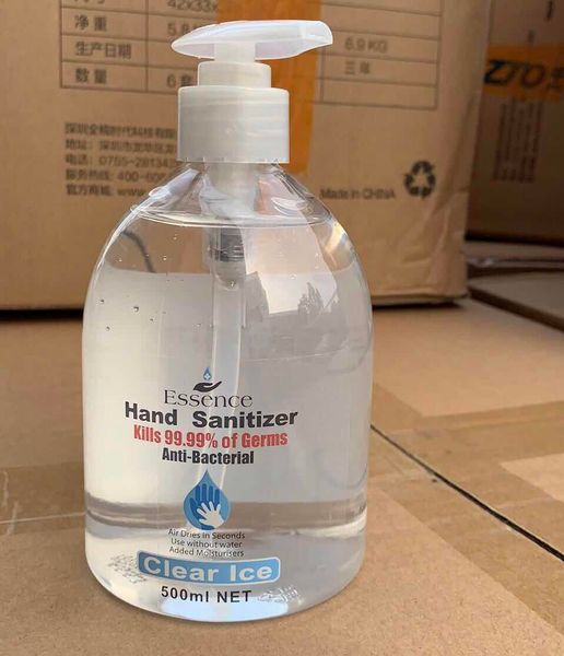 

ESSENCE SIRUINI / AURORA дезинфицирующее средство для рук антибактериальный воздух высыхает в течение нескольких секунд использование без воды добавленные увлажняющие кремы прозрачный лед 500 мл