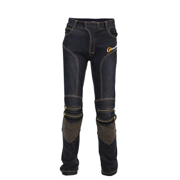 

riding tribe motorcycle outdoor ride cross-country summer breathable, drop-resistant, wearable jeans, Black;blue