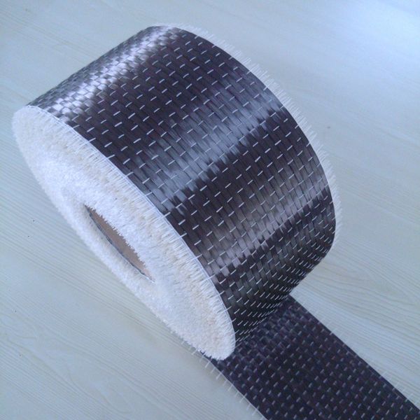 

grade c 2.5gpa] 4"/10cm 200gsm carbon fiber uni-directional cloth ud fabric tap high strength repair material