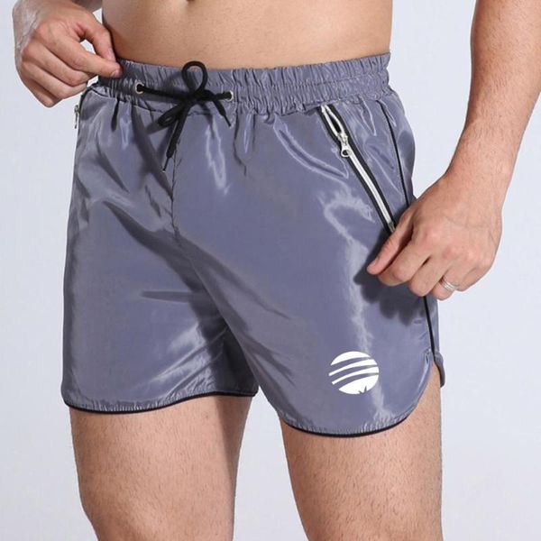 

fashion summer sports shorts pocket running shorts men gym fitness training run jogging sweatpants short pants outdoor, Black;blue