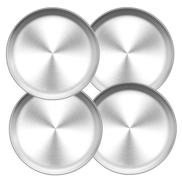 

pizza baking tray, 10-inch pizza tray stainless steel oven baking stainless steel tray korean barbecue western restaurant d
