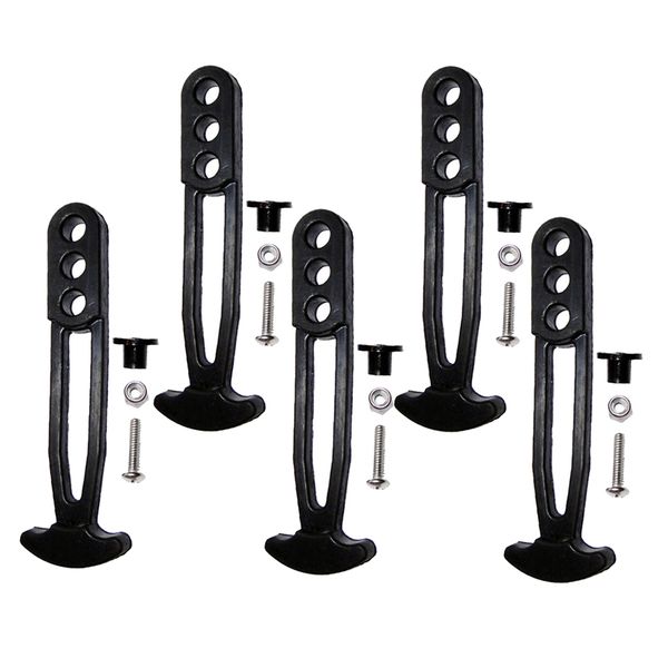 

5x сковать ремень bungie шнура тарп навес rubber банджи шнура для ladder