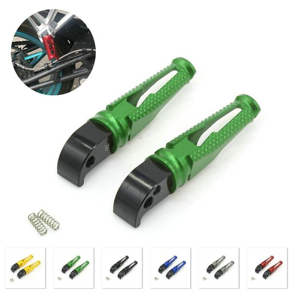 

for z250 z300 ninja250 ninja300 cnc aluminum rear footrests foot pegs pedal