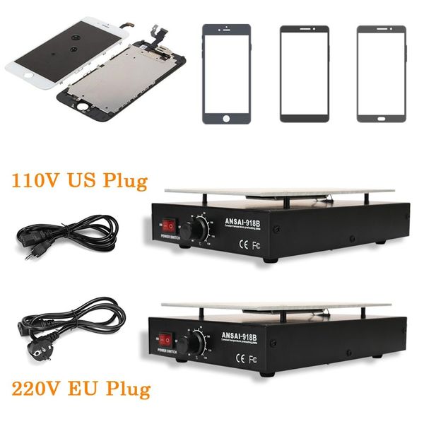 

lcd screen separator heating platform 110v us 220v eu plate glass removal phone repair machine auto heat smooth plate