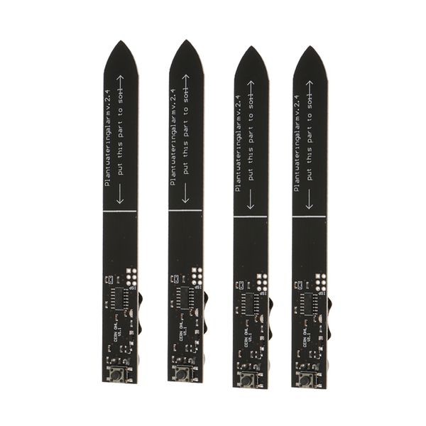 

4pcs capacitive soil moisture sensor v3.0 for garden plants moisture detection