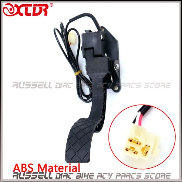 

abs foot throttle speed control pedal fit for electric bike scooter tricycle atv quad car