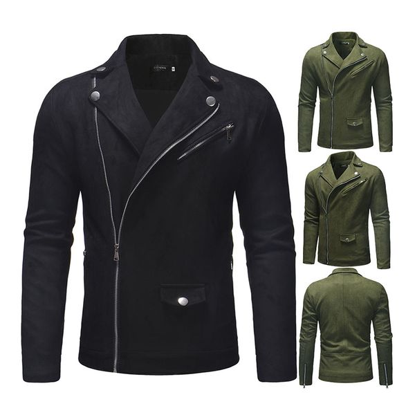 

мужские весенние пальто мужские длинные шерстяные пальто сплошной цвет свободного покроя куртка м, Black