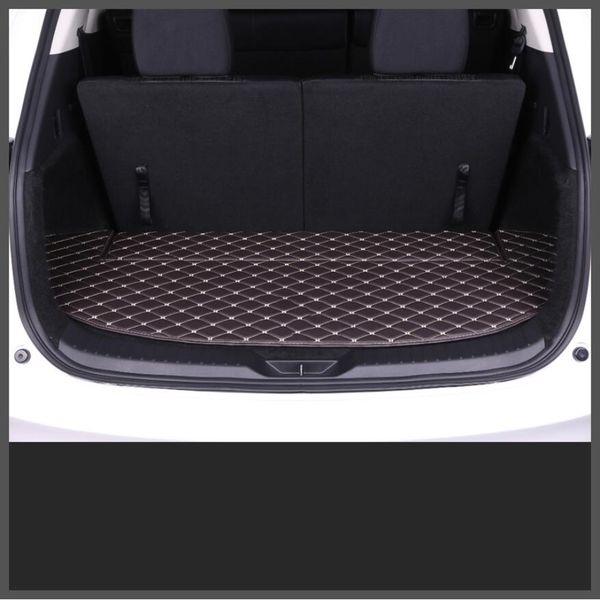 

for luxury fiber leather car trunk mat for cx-8 2017 2018 2019 2020
