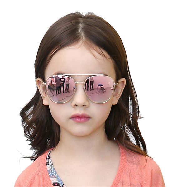

korean version new children fashion frog mirror with the children sunglasses tide explosions sunscreen eye sunglasses, Blue