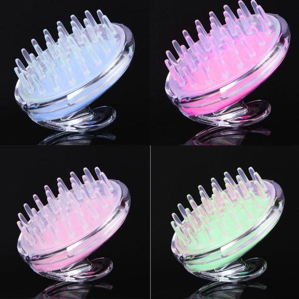 

perfeclan 4x scalp women massaging brush for shower travel portable scalp care brushes