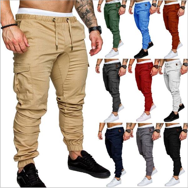 Pantaloni Pantaloni larghi da uomo Pantaloni da jogging HIPHOP Jeans Sarouel Pantaloni da ballo Pantaloni sportivi casual Pantaloni da jogging Leggings Pantalon Homme Pantaloni Harem B4206