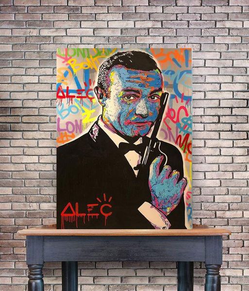 

alec монополия джеймс бонд home decor расписанную hd печати картина маслом на холсте wall art canvas картинки 200522