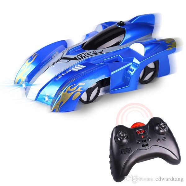 Elektro-/RC-Auto EMT ST3 Infrarot-Fernbedienung Wandklettern Stuntauto Spielzeug Elektrischer Saugaufstieg Glas 360 drehbare LED-Leuchten Weihnachten Kindergeschenk 2-2 240314