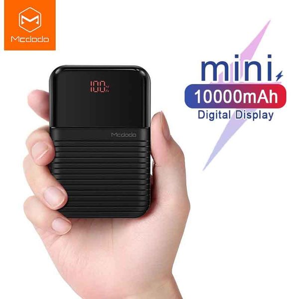 

mcdodo mini power bank 10000mah for xiaomi pover bank portable external phone battery charger for iphone x huawei p20 poverbank