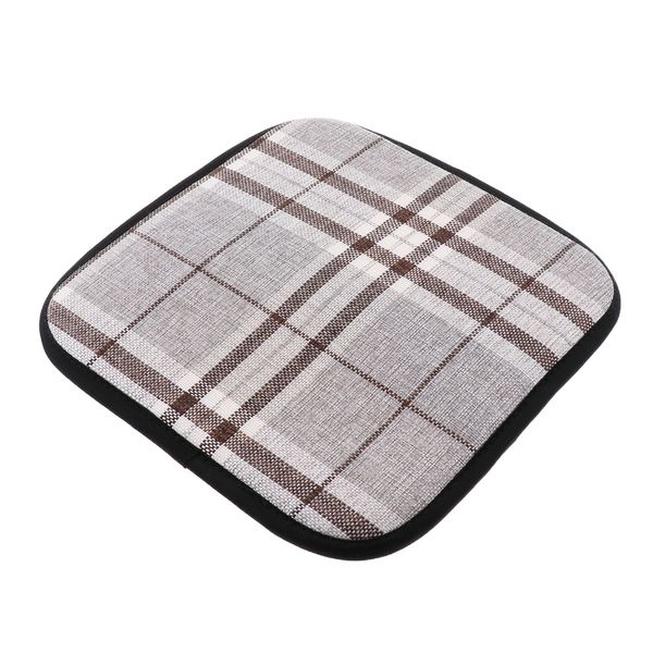 

linen cotton office home chair cushion dining chair pads square shape 40x40cm