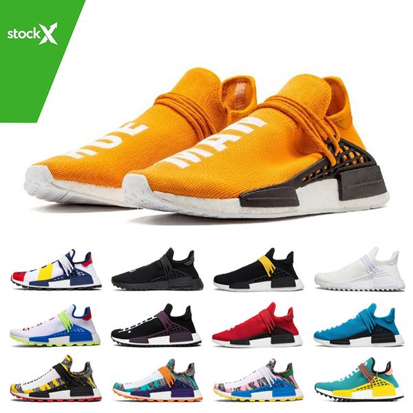 

stock x nmd human race pharrell williams bbc infinite species know soul sun calm solar pack hu trail men women designer shoes