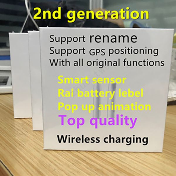 

Super copy 2nd generation h1 chip wirele charging with mart en or rename bluetooth earphone gp po itioning headphone hipping