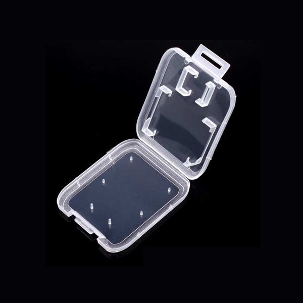 Прозрачные пластиковые пакеты коробки для розничной упаковки для SD T-Flash TF-карта Упаковочная коробка прозрачного корпуса хранения