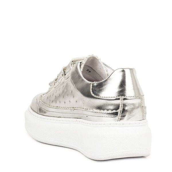 

moxee-metallic women 's shoes, Black