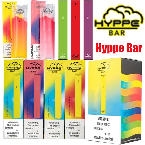 

Hyppe Bar Disposable Pod Vape Pen 1.3ml Pods 280mah Battery Hyppebar VS POP Puff Posh Plus Glow Device Starter Kit Empty Pens E Cigarettes