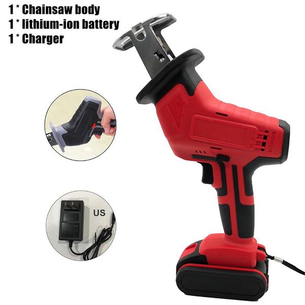 

supplies electric saw set kit 18v reciprocating li-ion battery charger