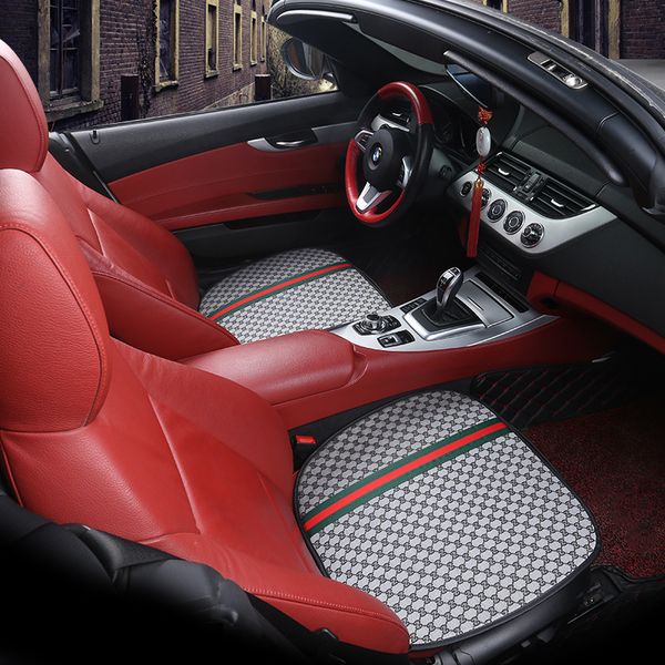 

сиденье 3pc four seasons универсальная автомобильная крышка салона передние задние подушки формы дышащий protector мат pad автомобилей аксес