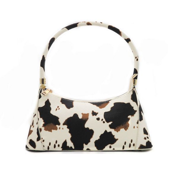 

woman handbags designer artificial leather baguette underarm bag cow tote french ladies shoulder bag purses clutch bolsa