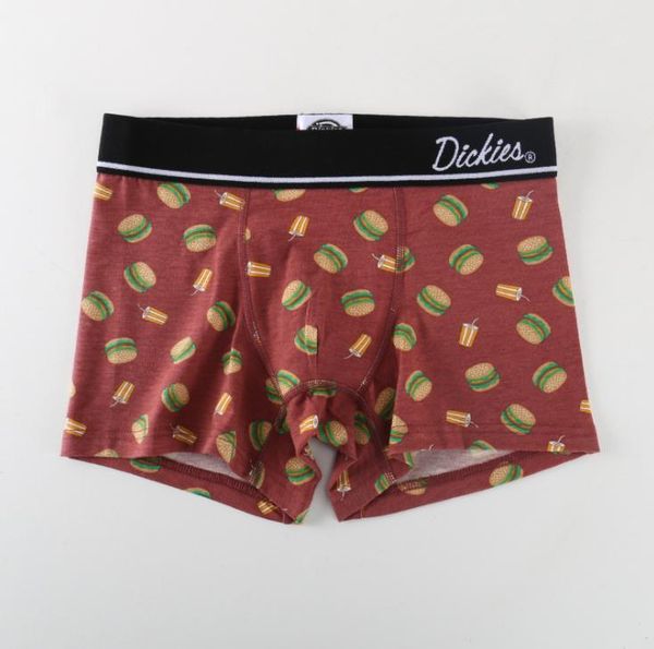 

повседневная мода сплошной цвет удобные боксеры трусы высокое качество мужская одежда лето мужские дизайнерские печатные боксеры нижнее бель, Black;white