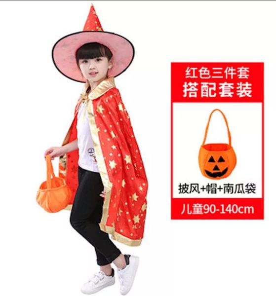 

хэллоуин потому бальное платье плащ платье мальчика ведьма платье девочек, White