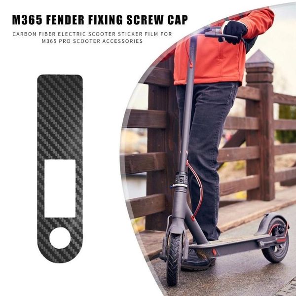 

scooter central controller black protective film carbon fiber pvc sticker for xiaomi m365 pro electric scooter accessories club heads