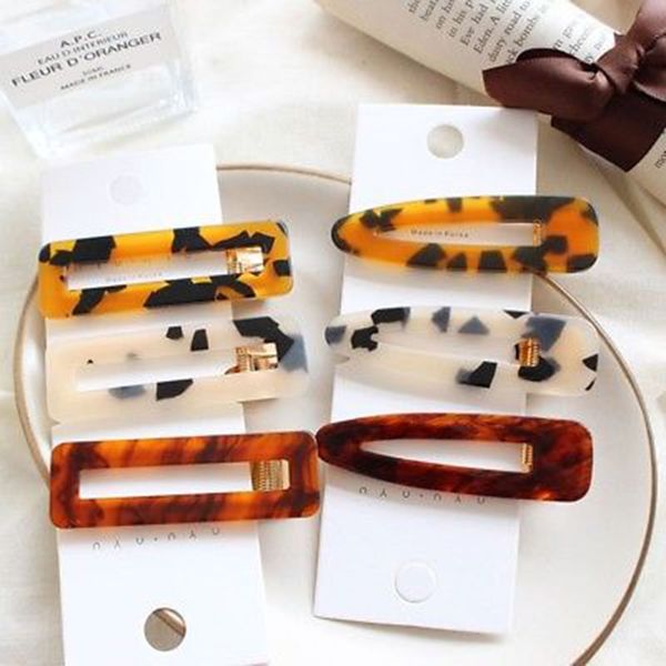 

1pc women vintage leopard hair clip hairband comb barrette hairpin accessories hair clip beauty styling tools dropshipping