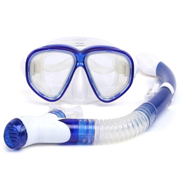 

морские очки snorkel set anti-fog закаленного стекло очки scuba морской маска шестеренка дайвинг плавание breath tube set