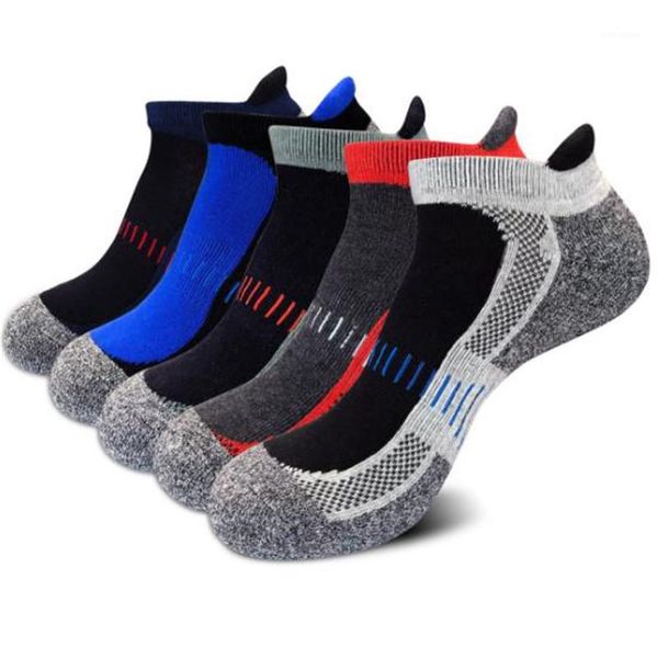 

designer socks fashion comfortable and breathable elastic sock slippers casual mens athletic socks autumn winter mens, Black