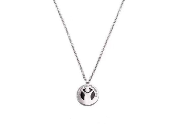 

New Designer Save The Childrend Pendant Necklace Little Redskins Necklace 925 Sterling Silver High Quanlity Wholesale Gift For Men Women