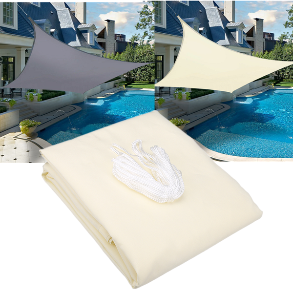 

waterproof sun shelter 4x3m/2x3m rectangle awning shade sail rectangle sunshade garden terrace canopy protection outdoor canopy