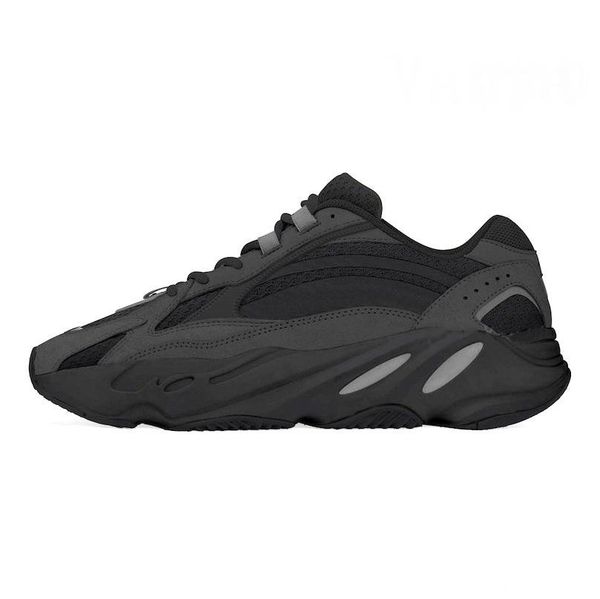 

2020 kanye west gray powder grandfather coconut inertia 3m boost 700 fluorescent retro cushioning casual old dad shoes eur 36-45 06, Black