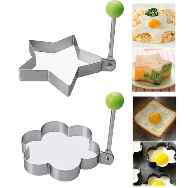 

stainless steel fried egg shaper pancake mold omelette mold frying egg rings kitchen cooking tools for kids children breakfast