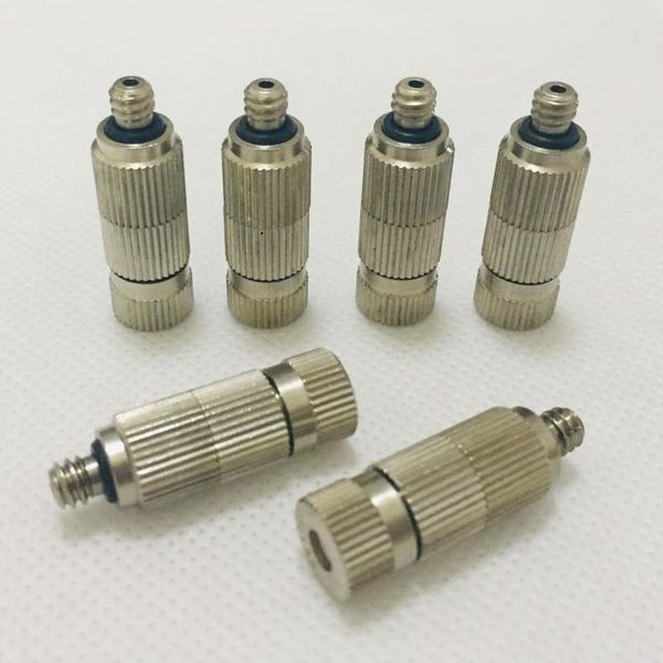 

50 pcs/lot ) anti-drop high pressure fog misting nozzle ,dust removal, cooling,disinfection, garden sprinkler, sprayers