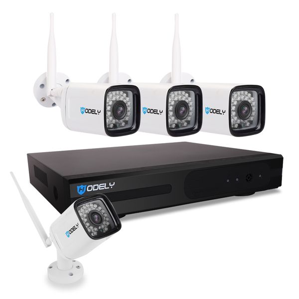 

hodely 8-канальный nvr с разрешением 1080p беспроводной набор в 720p 3.6 мм 36-светодиодный водонепроницаемый ip-камера сша plug