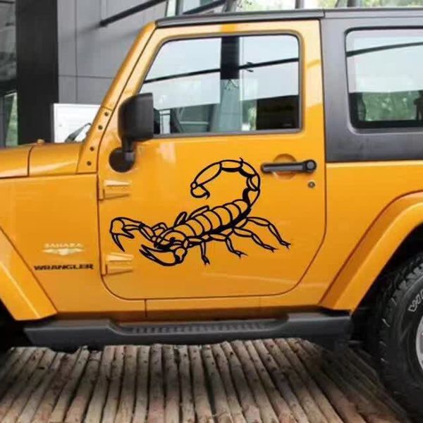 

1pcs universal auto stickers scorpion totem car all stickers decorative body cover