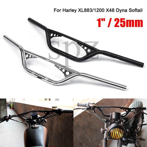 

1" 25mm motorcycle handlebar iron handle bar for xl883 1200 x48//dyna/softail