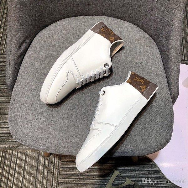 

f168new limited edition french series high-end men's casual shoes, men's boots fashion sports shoes, original shoebox delivery 38, Black