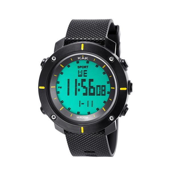 

2019 series men's models sports fitness business wild luxury men's watch fashion high-end 30m waterproof electronic watch, Slivery;brown