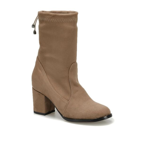 

flo dufay k11z sheepskin mink women 's boots butigo, Black
