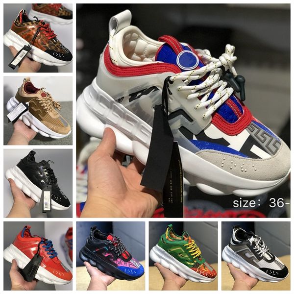 Scarpe Frau 2019 New Versace Men Shoes Chain Reaction Tribute Sneakers Italia Luxury Brand Donna Uomo Medusa Scarpe Da Corsa Designer Flats Medusa ... Scarpe Frau 2019 New Versace Men Shoes Chain Reaction Tribute Sneakers Italia Luxury Brand Donna Uomo Medusa Scarpe Da Corsa Designer Flats Medusa ...