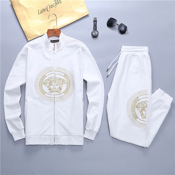 

men's designer sportswear survetement pure color sportswear running wear men's pantalondesurvÃªtement, Gray