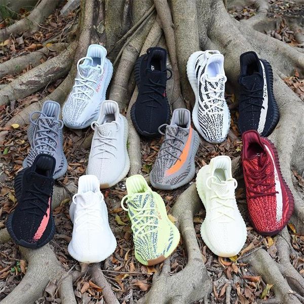 

2019 новая обувь масло полузамороженный желтый Белуга 2.0 Зебра черный красный Kanye Wes