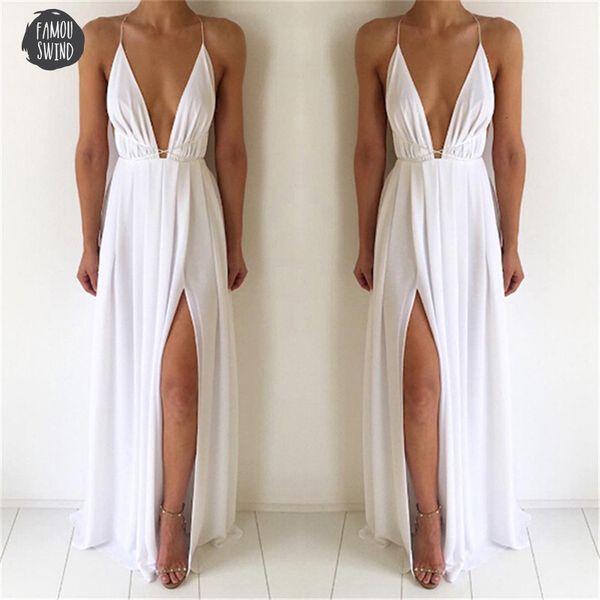 

maxi dress women sleeveless backless boho long dress bridesmaid formal summer party bandage slit dress vestidos designer clothes, Black;gray