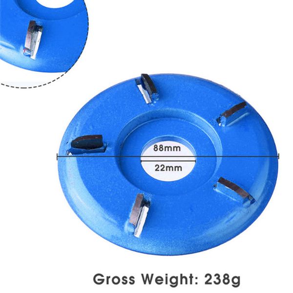 

5/6 tooth power wood carving disc milling cutter tool for 22mm angle grinder
