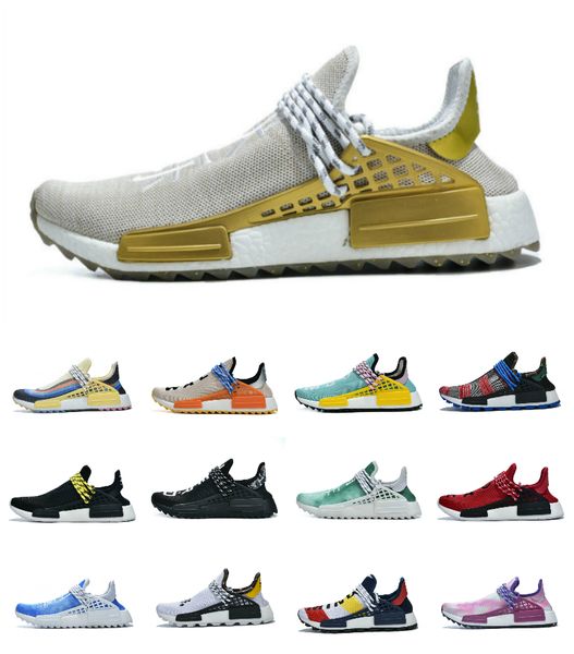 

2020 new nmd human race pharrell williams men women running sport humanrace infinite species shoes nmds black white primeknit sneakers shoes